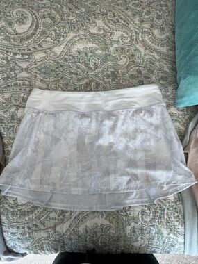 lululemon athletica White athletic Skirt